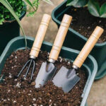 3-Piece Iron Rake Set - Garden Tools - jalosun.com