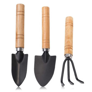3-Piece Iron Rake Set - Garden Tools - jalosun.com